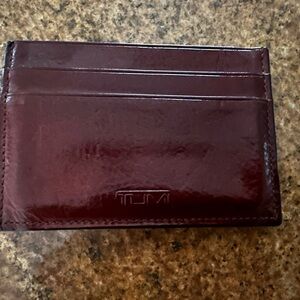 Tumi Men’s Leather brown Wallet used Amazing condition!